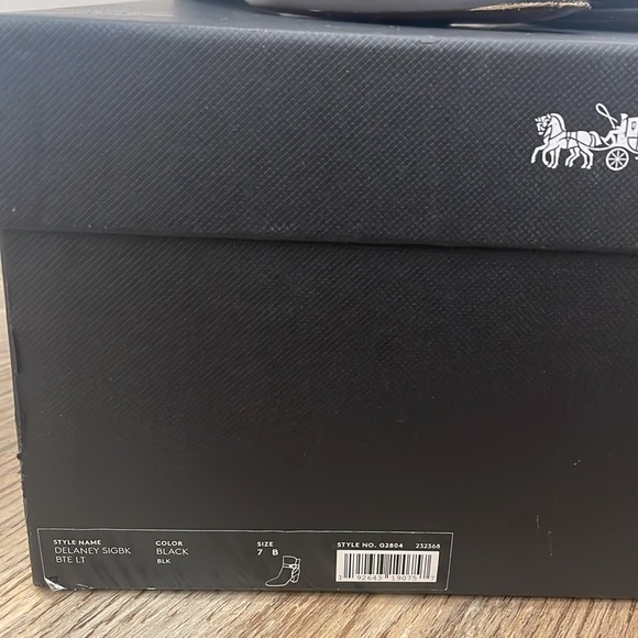 Coach Delaney Signature Buckle Heel Bootie - Picture 4 of 10